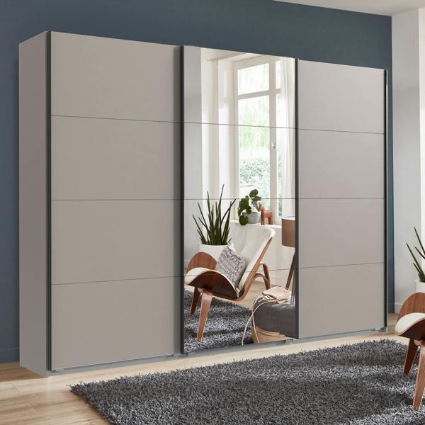 Slider 4 Mirror Panel Wardrobe