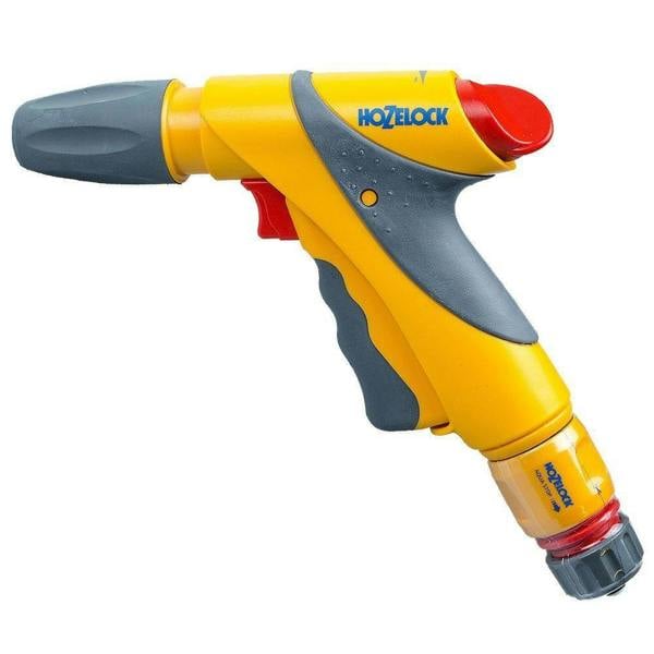 Hozelock Jet Plus Hose Spray Gun - Yellow/Grey