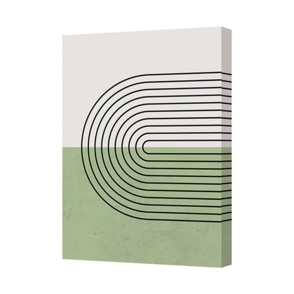 Benjamin Tate Design Abstract Line Art Canvas Print 8818 Modern Minimalist Wall Decor