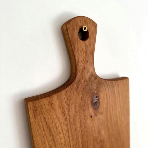 Giraffes & Craftz Solid Oak paddle - Handmade French Oak Cheese and Food Board