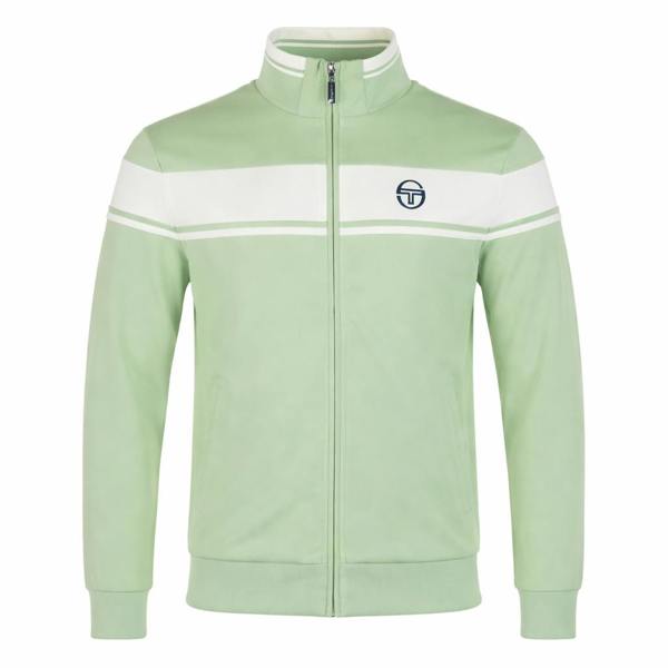 Sergio Tacchini Damarindo Track Top Jacket Quiet Green/Gardenia