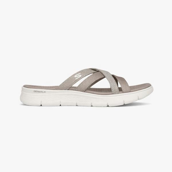 Skechers GO WALK FLEX Sandals   in  Taupe