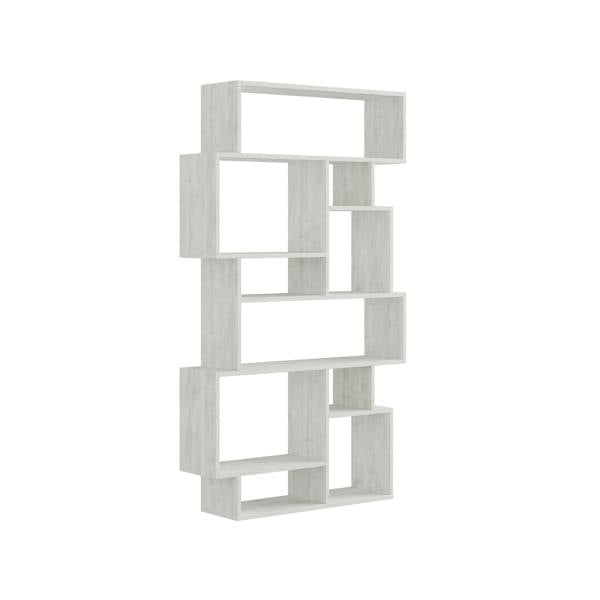 Decortie Karmato Modern Bookcase Display Unit with 10 Compartments 168.5cm Tall