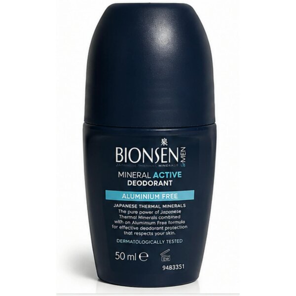 Bionsen Mineral Active Men 50ml Roll-On Deodorant For Him