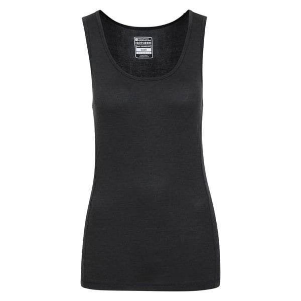 Mountain Warehouse Womens Keep The Heat Thermal Vest Top - Black