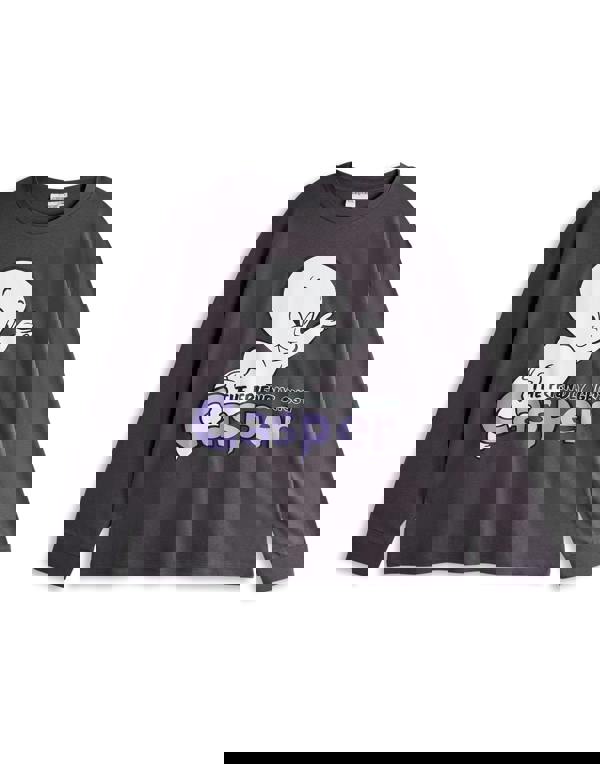 Casper Womens Grey Character Long Sleeve Long Leg Pyjama Set