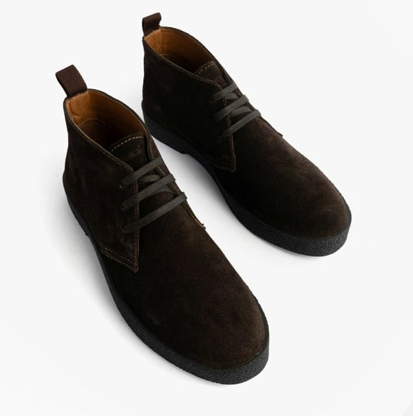 Roamers REVOLVER Mens Boots Chocolate Brown