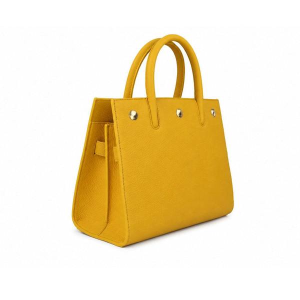 Burberry Tote Top Handle Bag - Marigold