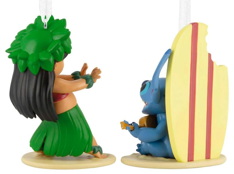 Hallmark Disney Lilo & Stitch Storied Moments - Set of 2 Lilo & Stitch Christmas Tree Ornaments