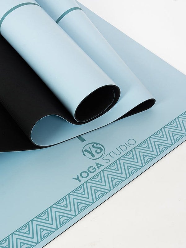 The Grip Pu Yoga Mat - Blue