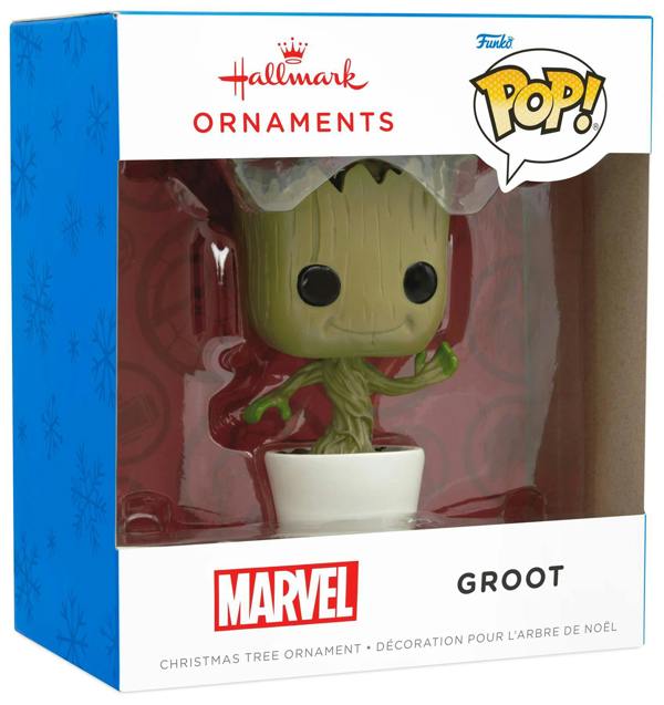 Hallmark Marvel Guardians of the Galaxy - Baby Groot Funko POP! Christmas Tree Ornament