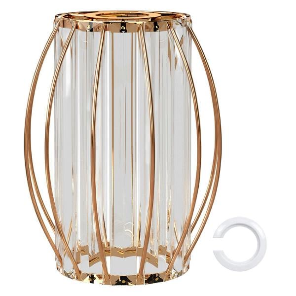 Emitto Crystal Ceiling Light Shade Pendant Lamp Shade Table Floor Lamps Gold