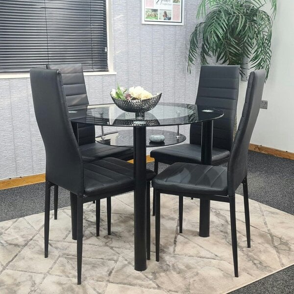 Kosy Koala Dining Table Set with 4 Chairs Dining Room and Kitchen table set of 4