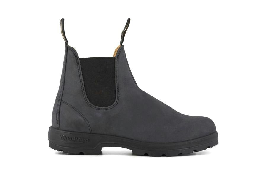Blundstone #587 Rustic Black Chelsea Boot