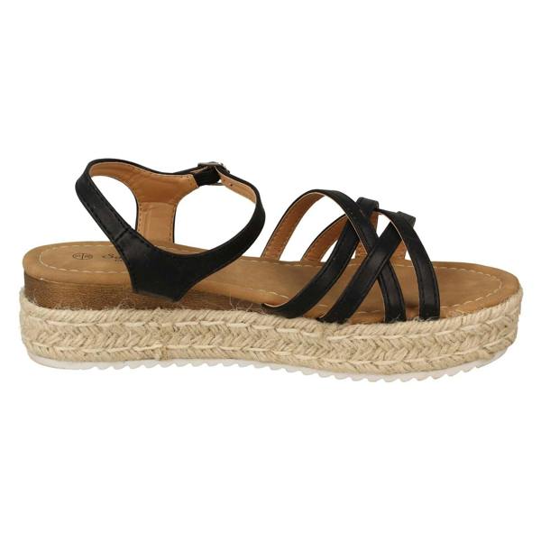 Savannah Ladies Savannah Flatform Sandals F12093