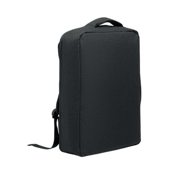 MidOcean Laugar Slim Laptop Backpack - Black - 