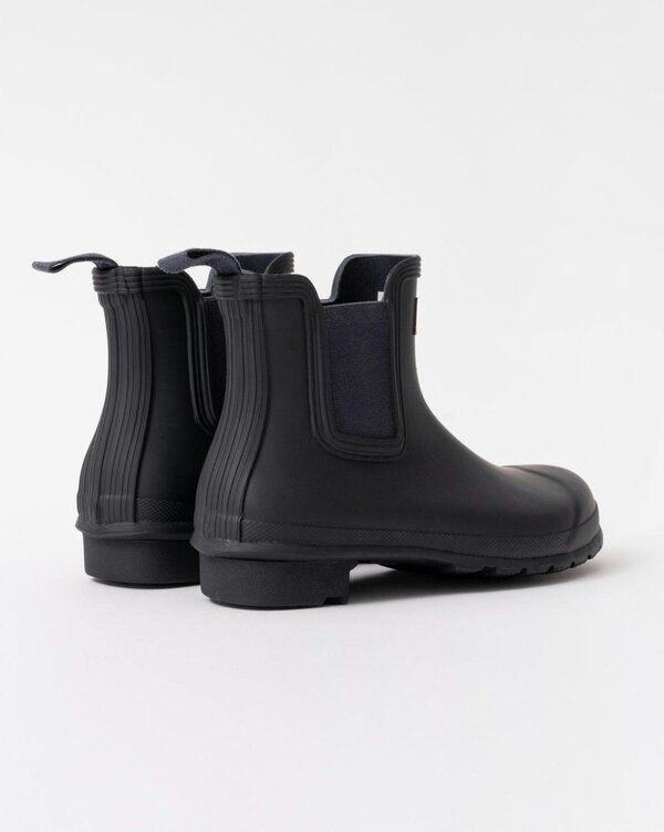Hunter Original Chelsea Womens Boots - Navy
