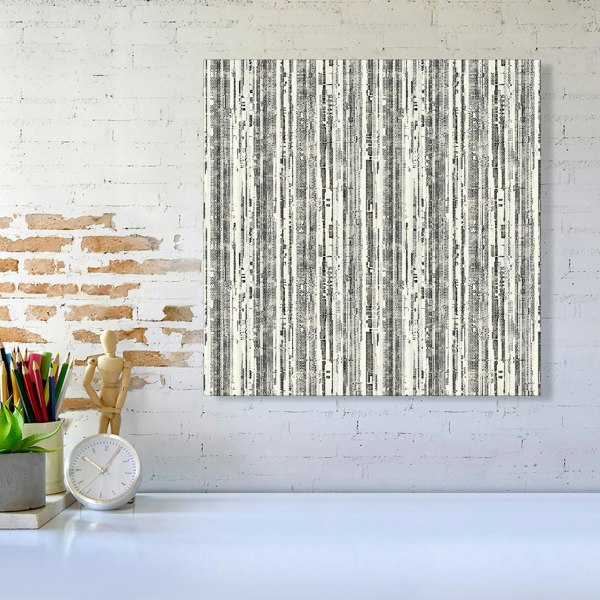 Warren Reed Washed Out Canvas Pattern Canvas