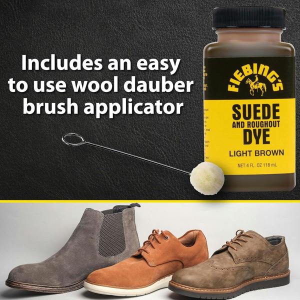 Fiebing's Suede and Roughout Dye - Professional Suede Colour Dyes 4oz