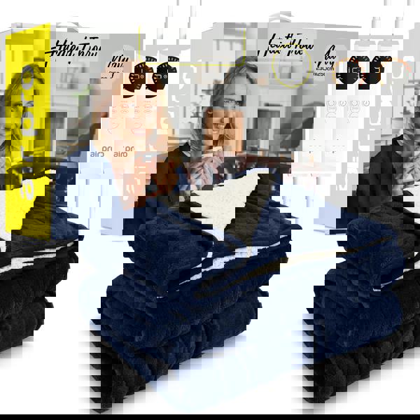 Air Pro Heated Electric Blanket with Dual Digital Controller & 6 Heat Settings - King 230x250cm