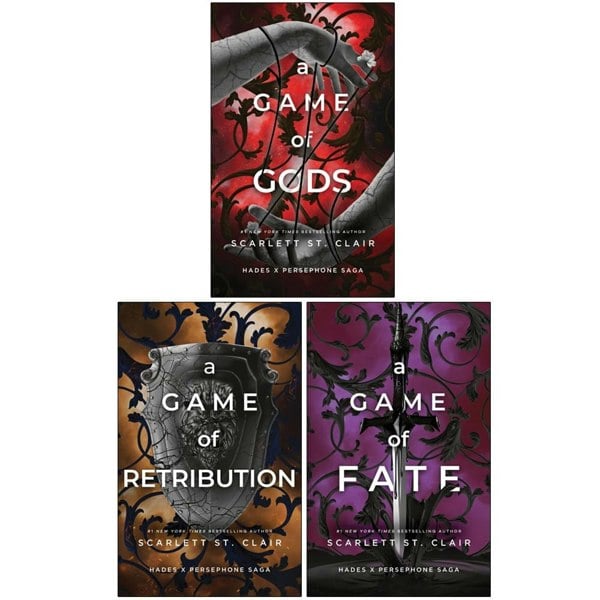 Bloom Books (NEW COVERS) Hades x Persephone Saga 3 Books Collection Set By Scarlett St. Clair