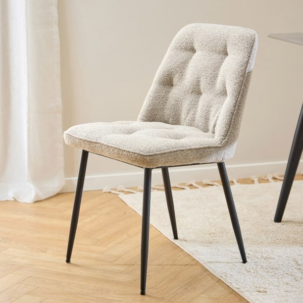 Furniture To Go Brooke Dining Chair in Monza Beige Set of 2