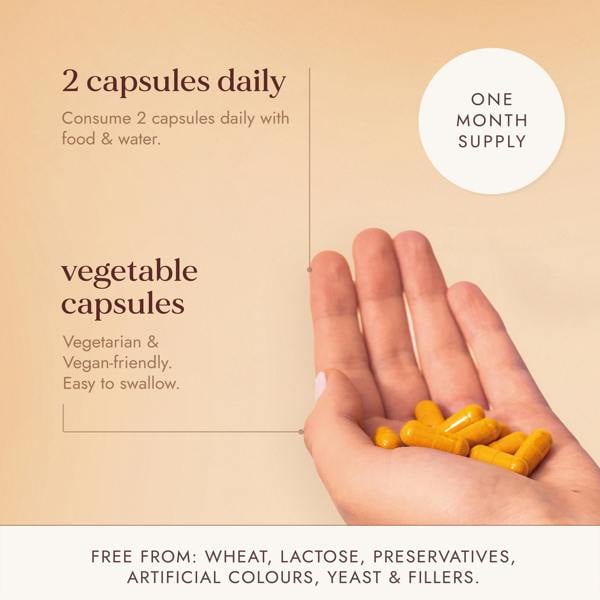 Fushi Wellbeing Turmeric C3 & Bioperine Extract