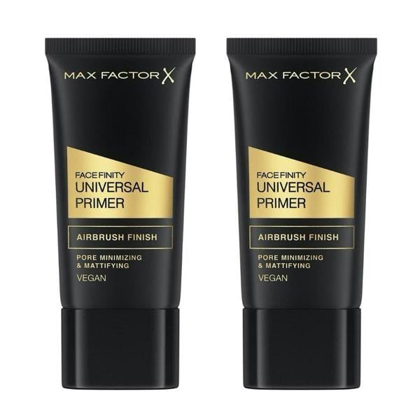Max Factor 2 x Max Factor Facefinity Universal Primer Airbrush Finish Pore Mattifying 30ml