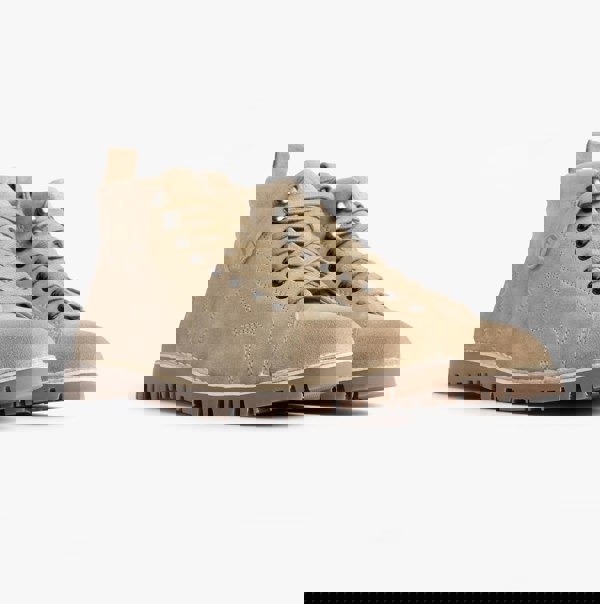 Popps 1961 MOD Mens Suede Boots Sand