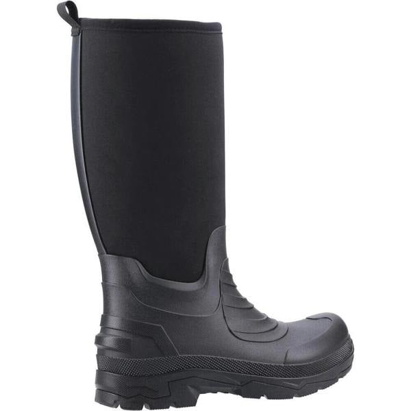 Cotswold Kenwood Mens Pull On Rubber Tall Wellington Wellie Boots
