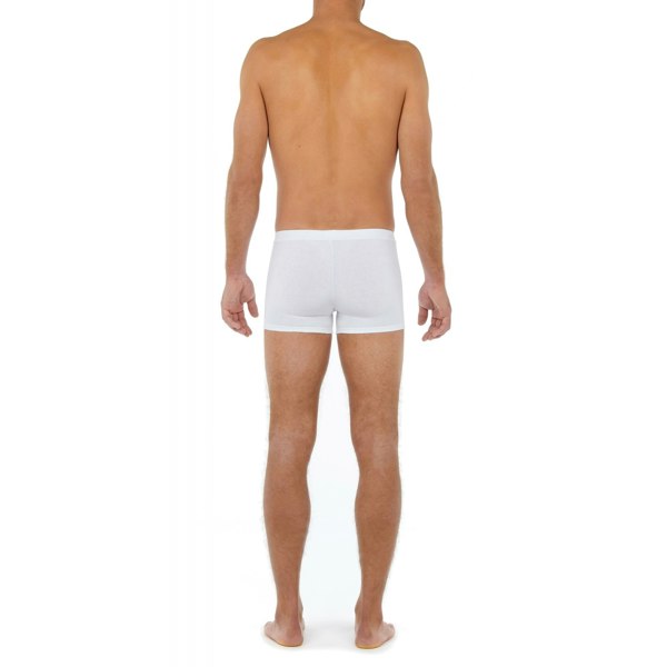 Hom Tencel Soft Comfort Boxer Trunk, White