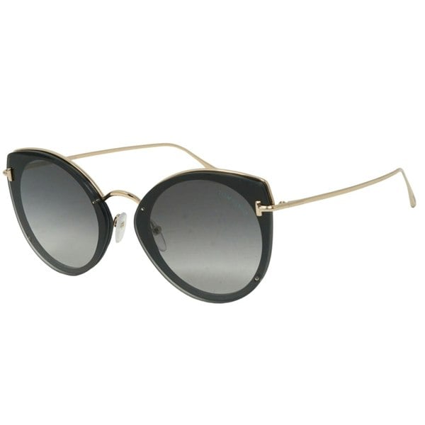 Tom Ford Jess Ft0683 01B Rose Gold Sunglasses