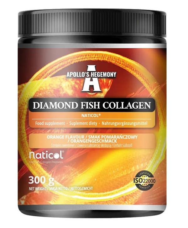 Apollo's Hegemony Diamond Fish Collagen, Orange - 300g
