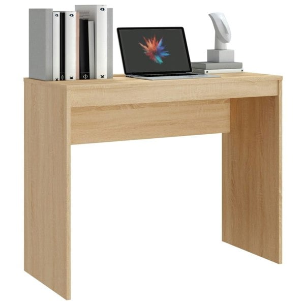 Berkfield Desk Sonoma Oak 90x40x72 cm Engineered Wood
