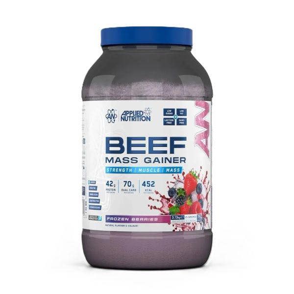 Applied Nutrition Beef Mass Gainer, Frozen Berries - 3130g