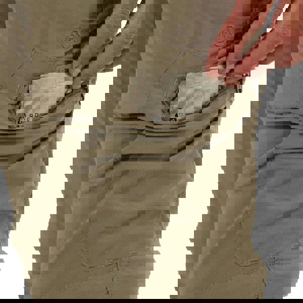 Craghoppers Mens NosiLife Pro Convertible II Trousers - Pebble - 