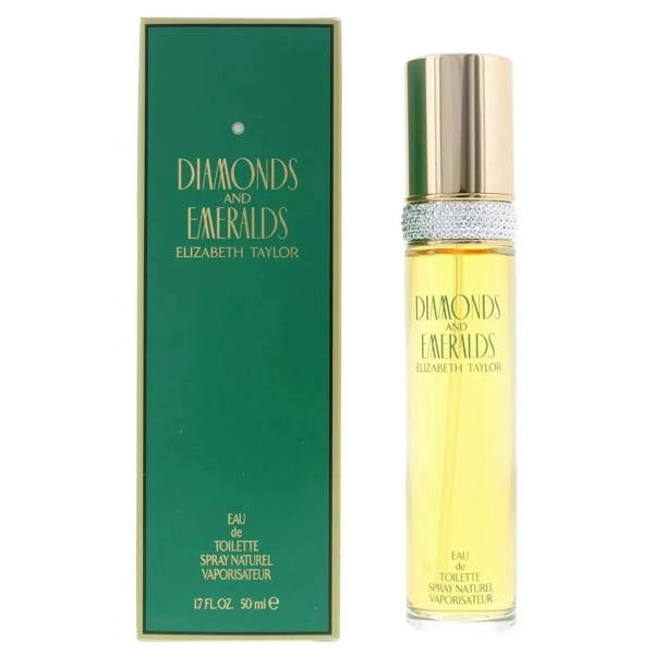 Elizabeth Taylor Diamonds & Emeralds 50ml Eau De Toilette EDT Spray For Her