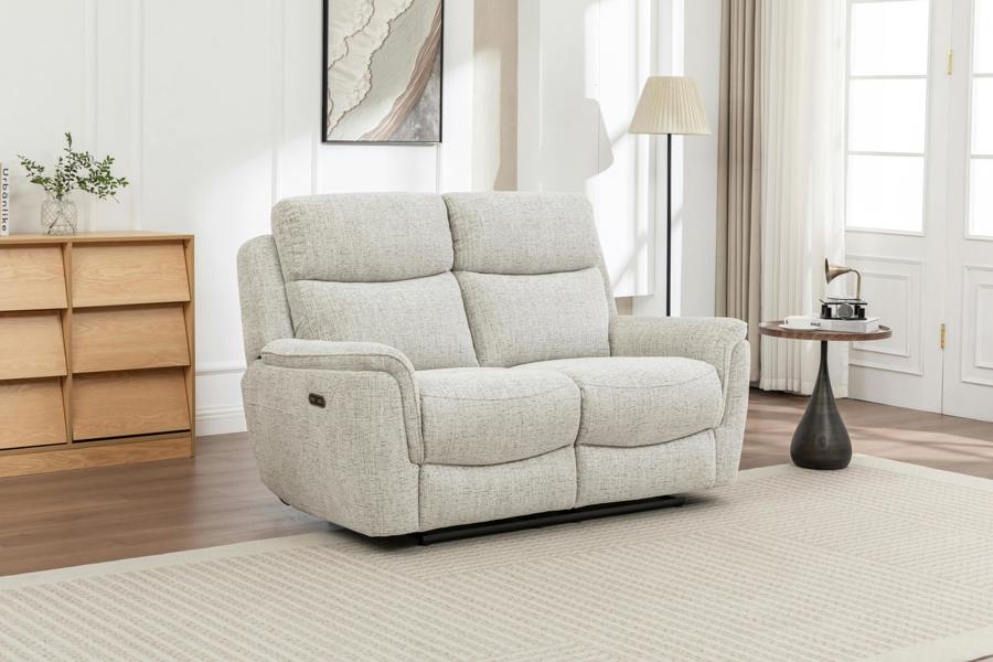 Hawbush Power Recliner 2 Seater Sofa - Beige