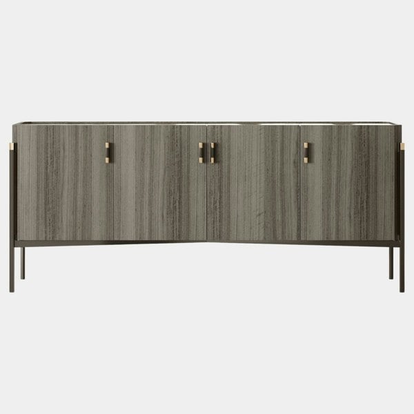 The Private Label Meier Sideboard: Elegant in Eucalyptus Veneer