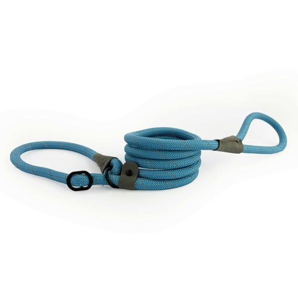 HugglePets Advanced Reflective Slip Lead - Blue