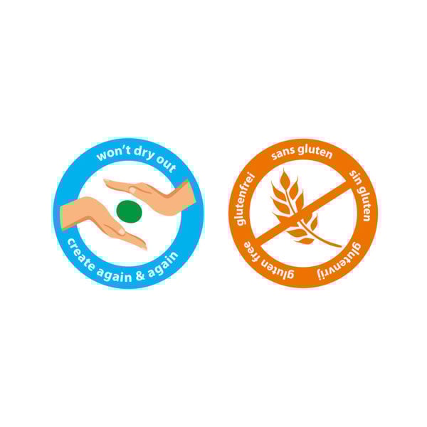 SES Creative Infinity modeling clay - 12 pack (180gr)