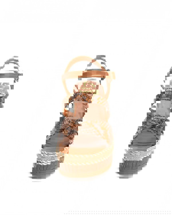 Kanna Grisel Womens Sandals - Brown