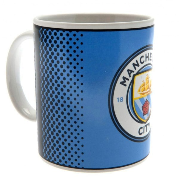 Manchester City FC Fade Mug - Sky Blue