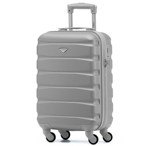 Flight Knight 55x35x20cm Carry On Cabin Suitcase (TSA Lock) 100+ Airlines Approved
