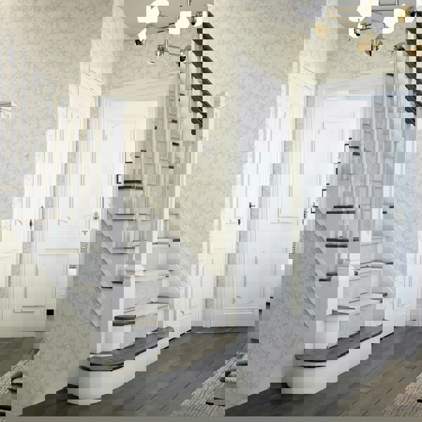 Hoopla Walls Paisley - Natural 10m Wallpaper