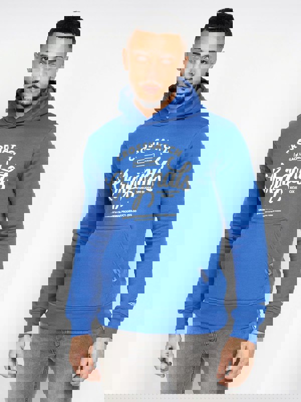 Crosshatch Bartamax Hoodie Blue