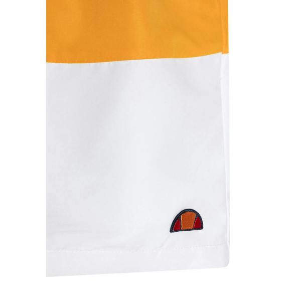 Ellesse Mens Swim Shorts - Navy/White/Yellow - 