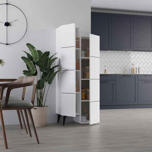 Decortie Stair Modern Storage Cabinet Multipurpose