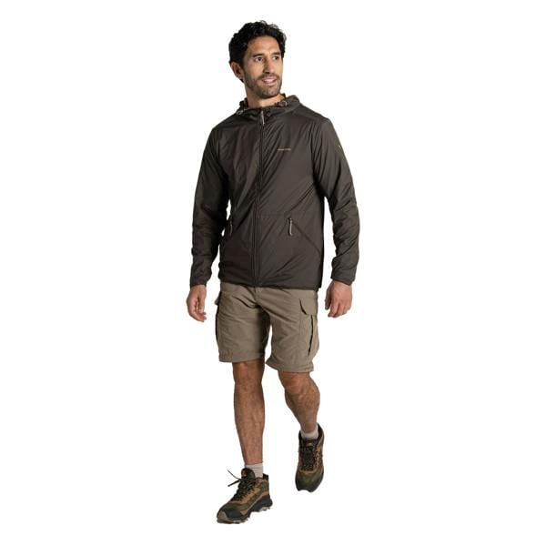 Craghoppers Mens Ovis Nosilife Reversible Jacket - Woodland Green/Earthenware - 