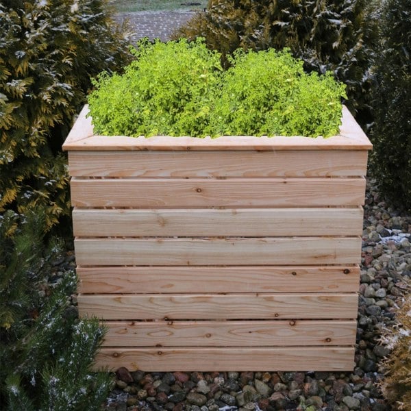Pia Larch Planter - Best Shed